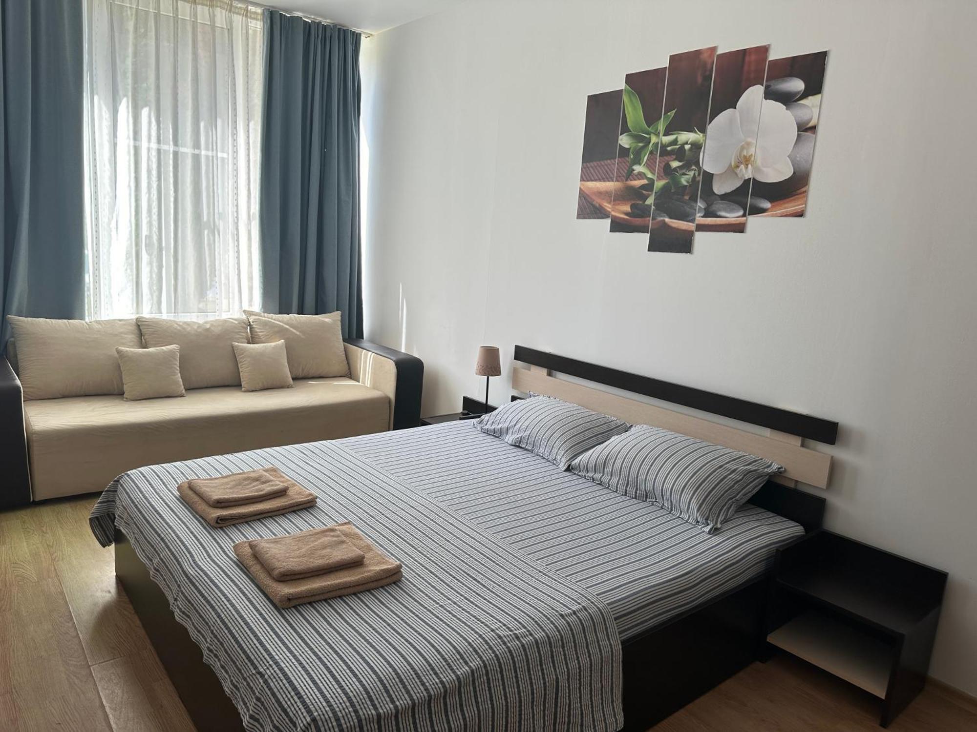 Oazis Cozy Beach Apartment Ravda ภายนอก รูปภาพ